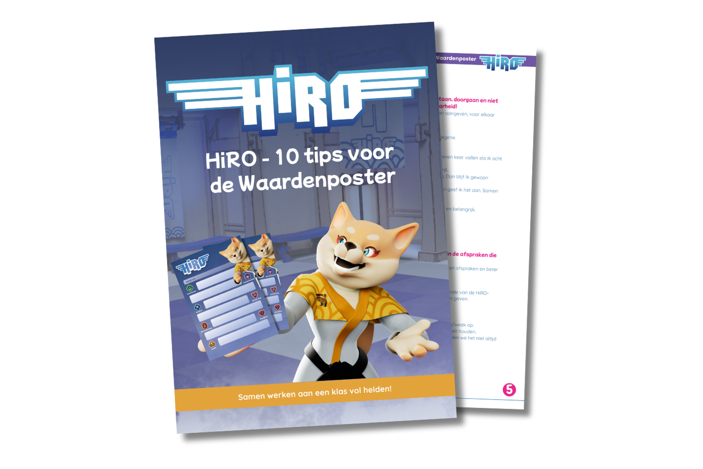 10 tips voor de Waardenposter