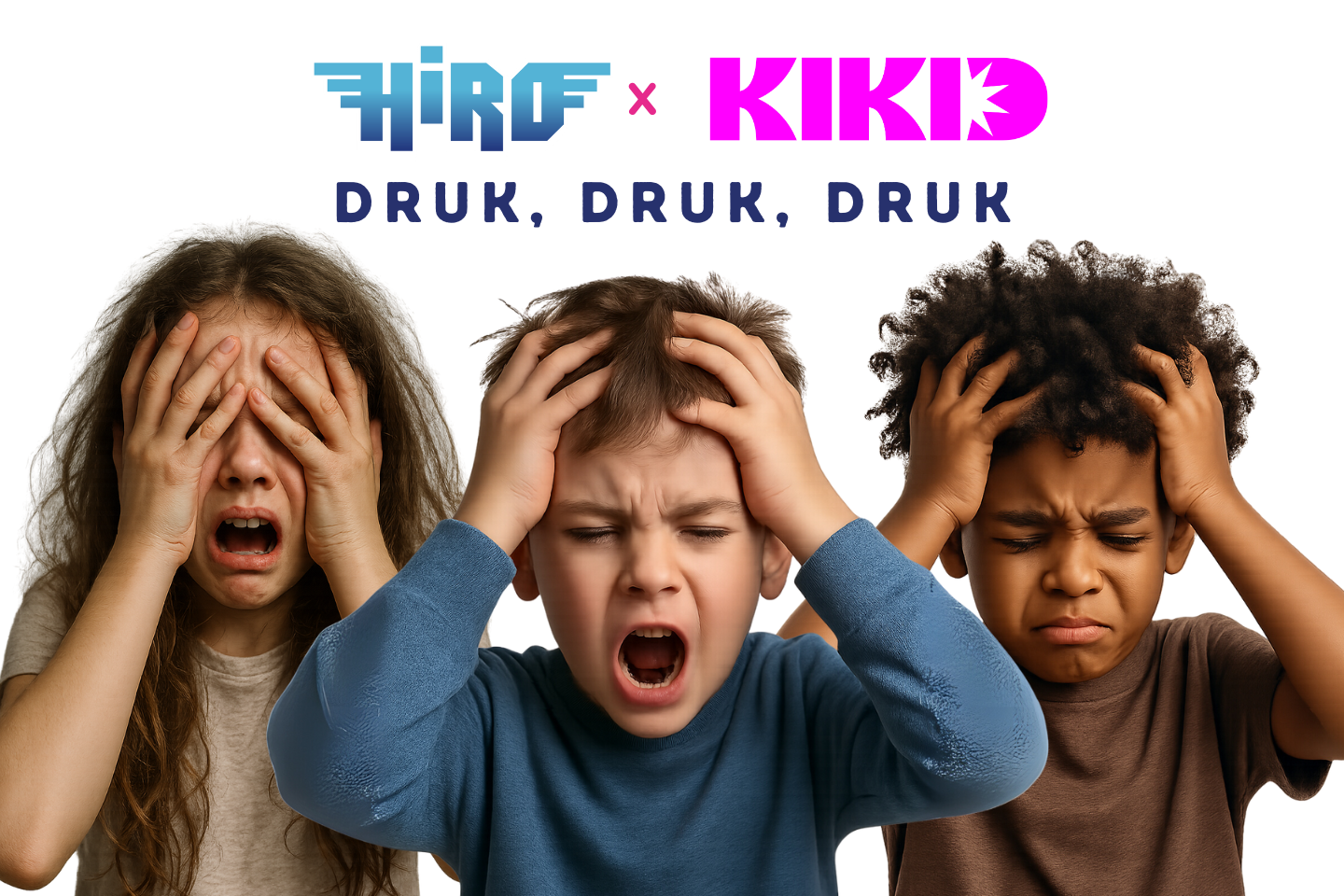 HiRO & Kikid Inspiratiesessie Druk, druk, druk