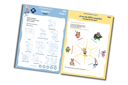 Heldenboek groep 3 (per stuk)