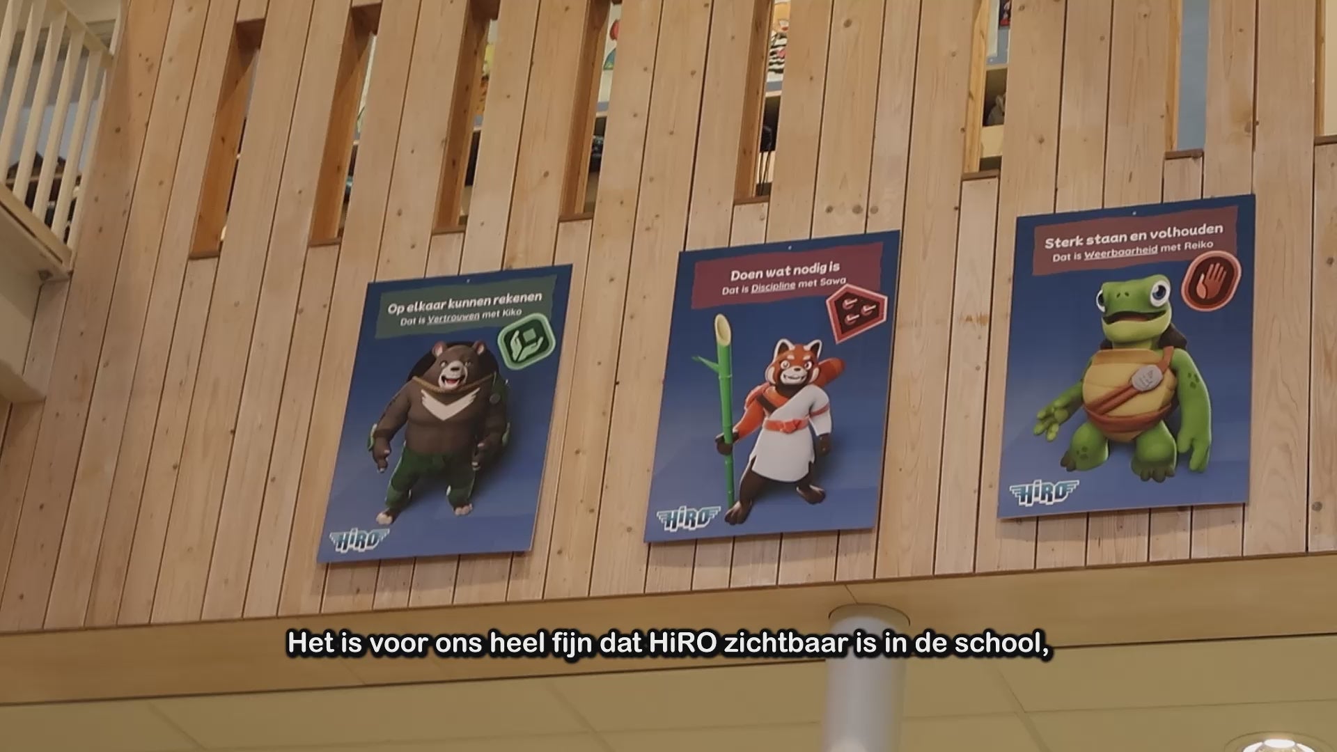 De Waardendieren Posters op school